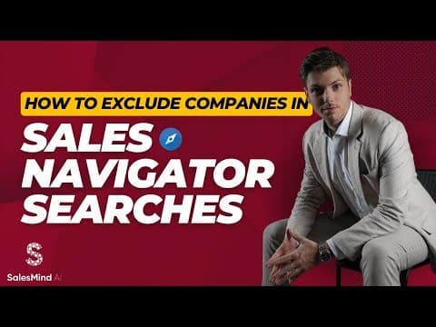 How to Exclude Companies from Your LinkedIn Outreach