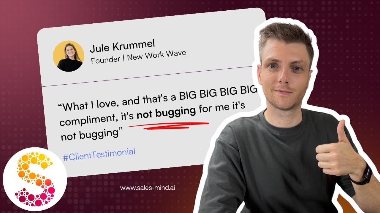Video: How Jule, New Work Wave Founder, Automates LinkedIn Growth with SalesMind AI