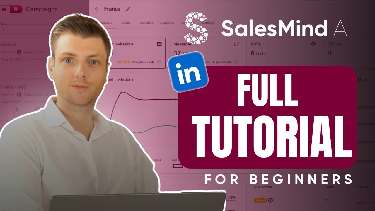 Video: SalesMind AI Tutorial: Setup Agents, Campaigns & Find Leads