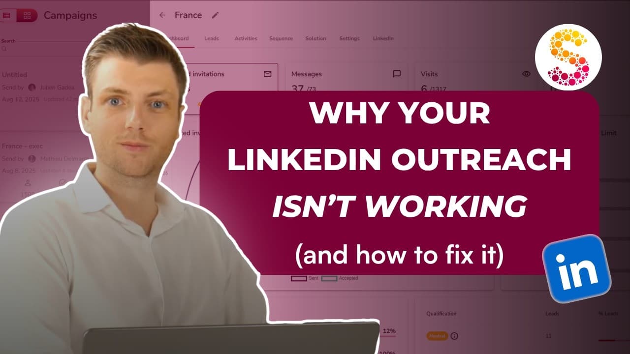 Video: Why Your LinkedIn Outreach Is not Working (And How to Fix It)