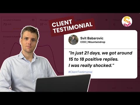 How MountainDrop Is Turning LinkedIn Messages into International Sales