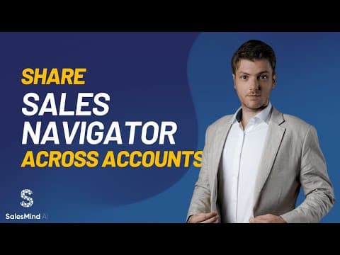 How to Share One Sales Navigator Account for Multiple SalesMind AI Accounts