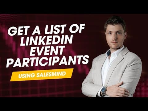 How to Target LinkedIn Event Attendees for Outreach