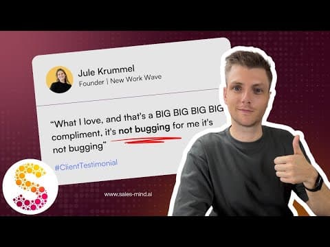 How Jule, New Work Wave Founder, Automates LinkedIn Growth with SalesMind AI
