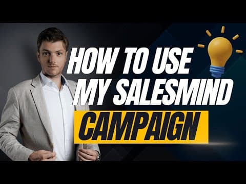 SalesMind AI Campaign Workflow: Delays, Replies, and Actions