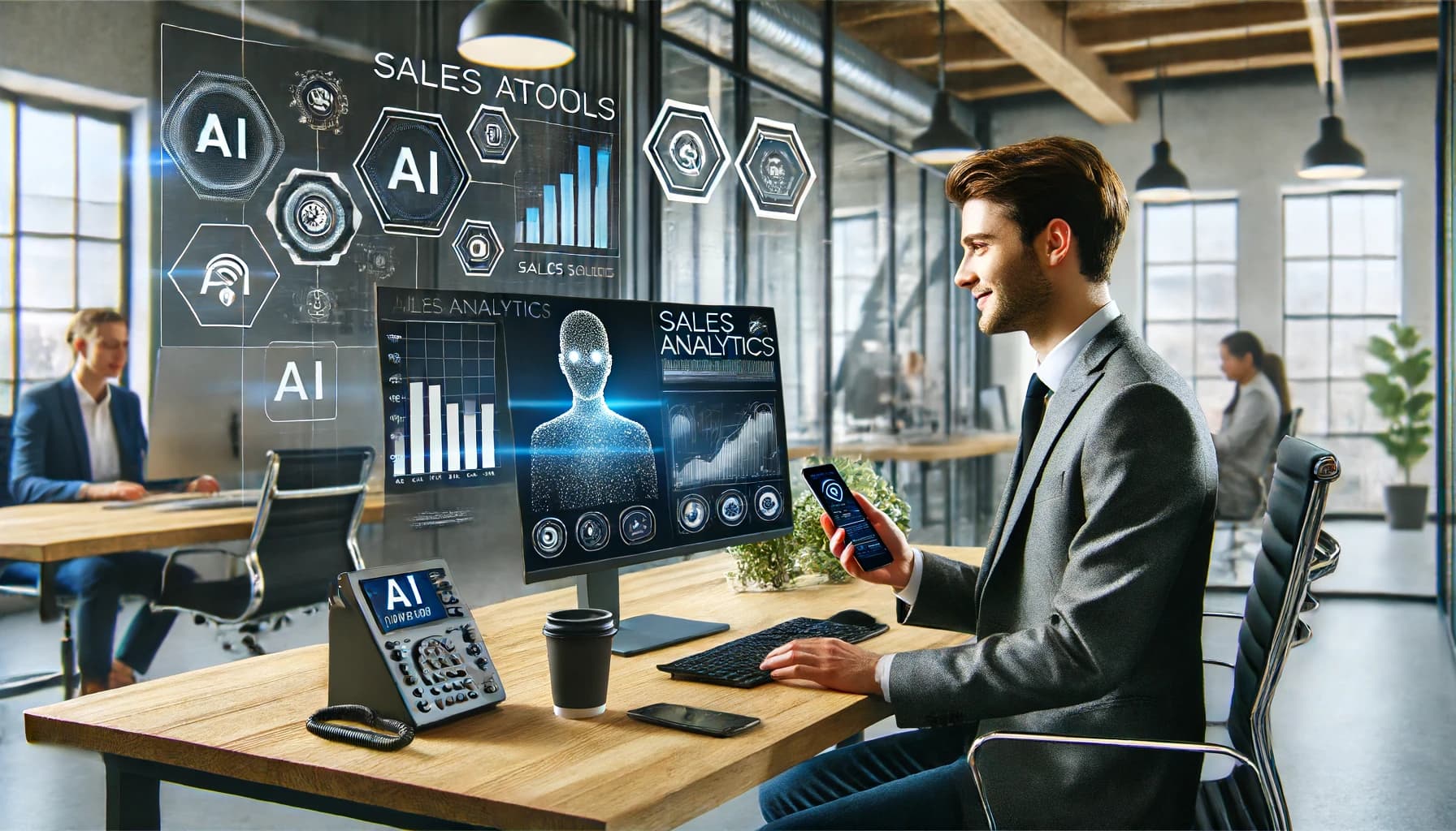 Diez ejemplos principales del uso de AI en ventas para impulsar el éxito en 2024