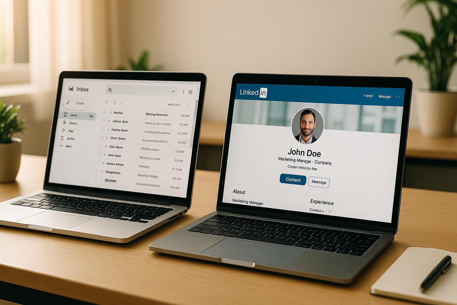 B2B Generación de leads: correo electrónico frío versus LinkedIn alcance
