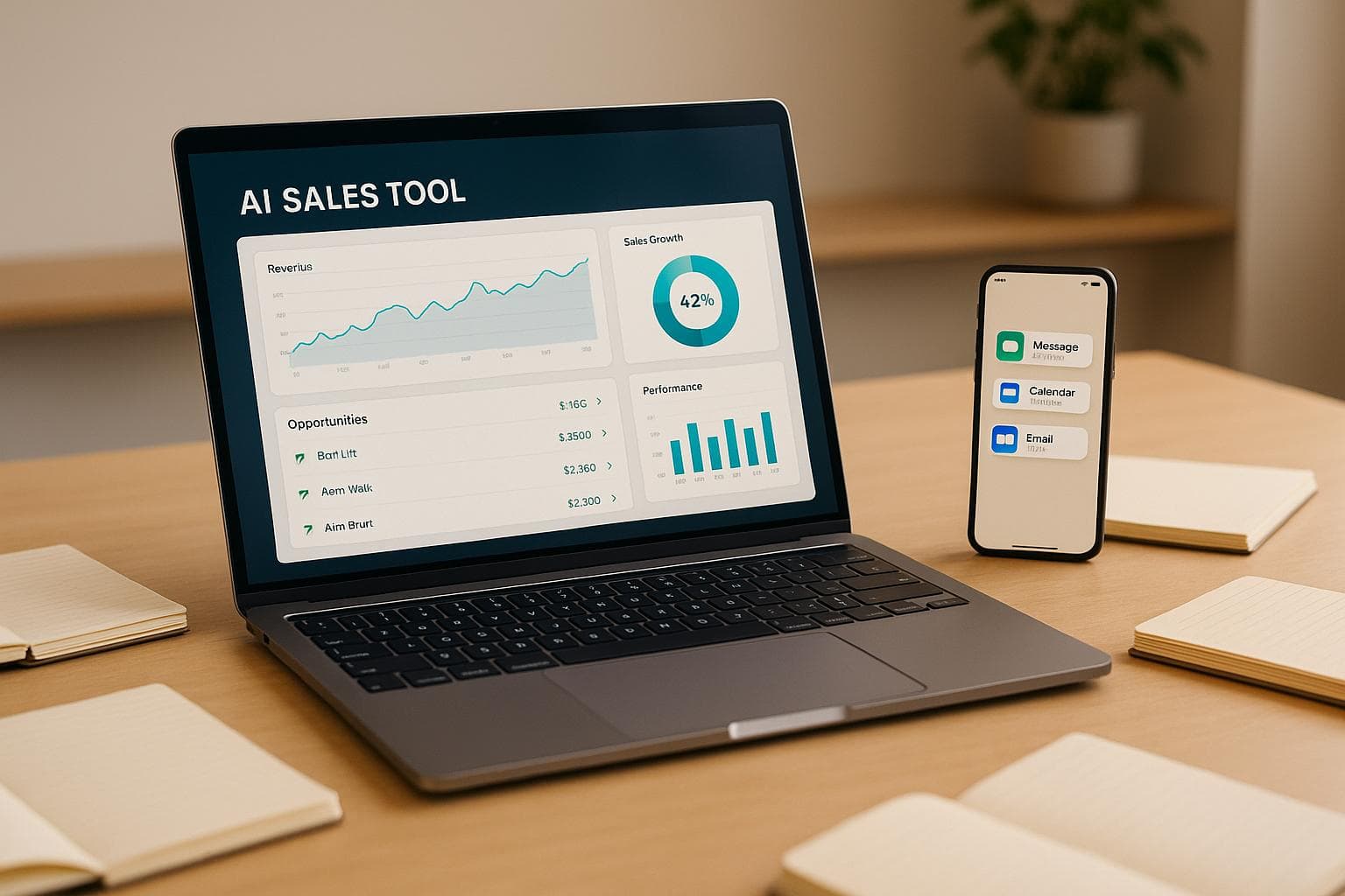 Las 13 principales AI herramientas de ventas para 2025: funciones y demostraciones