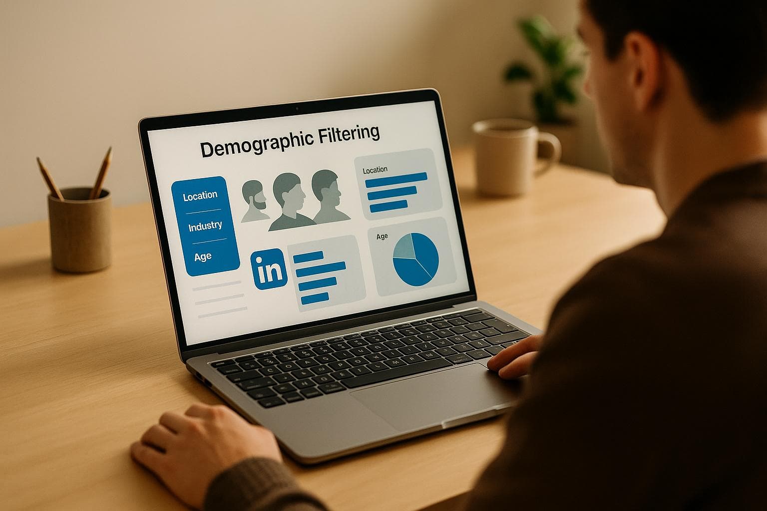 Filtrado demográfico para la difusión de LinkedIn: paso a paso