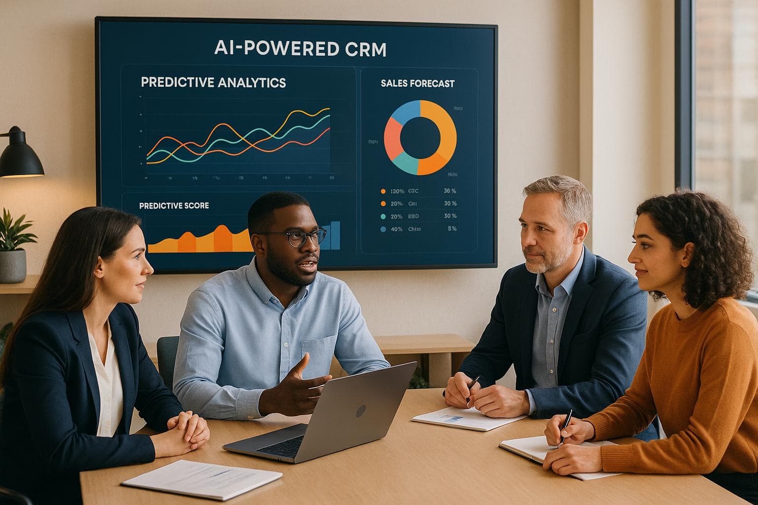AI-Powered CRM : cas d'utilisation de la notation prédictive
