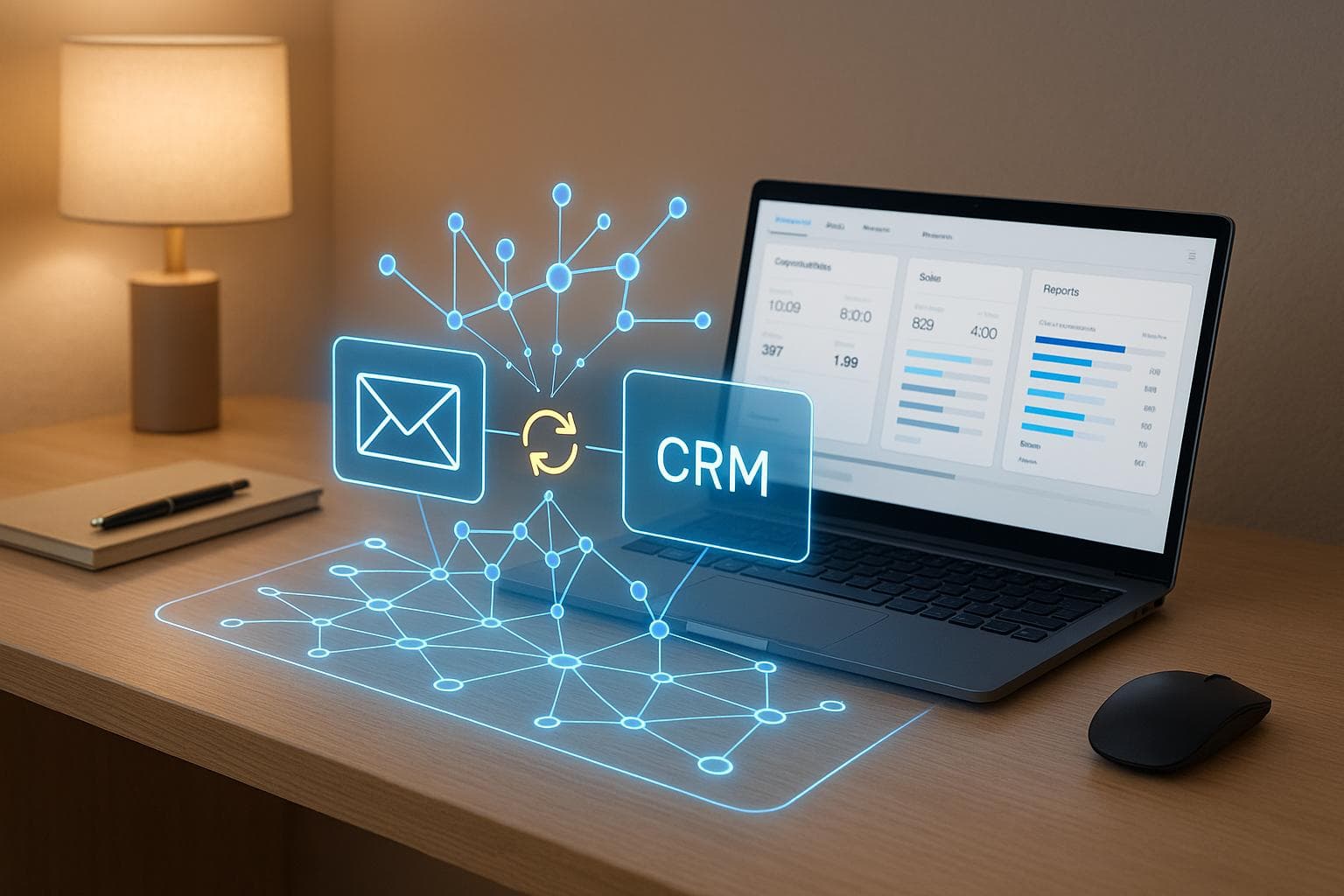 Cómo AI simplifica la integración de CRM y la bandeja de entrada