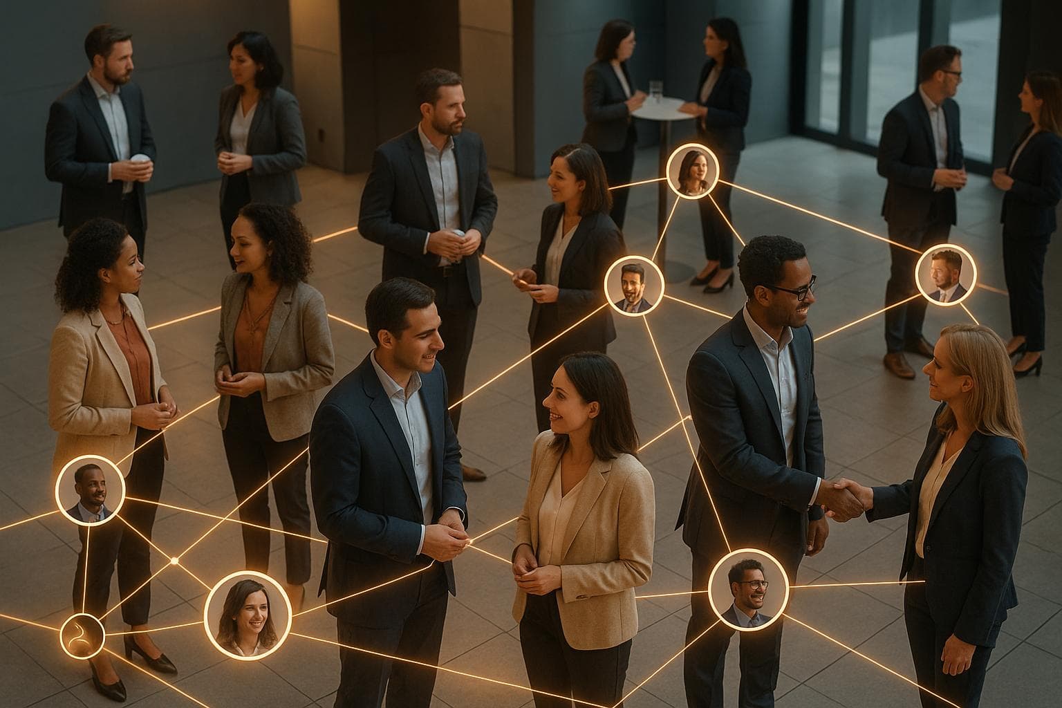 Cómo AI automatiza la creación de redes de eventos LinkedIn