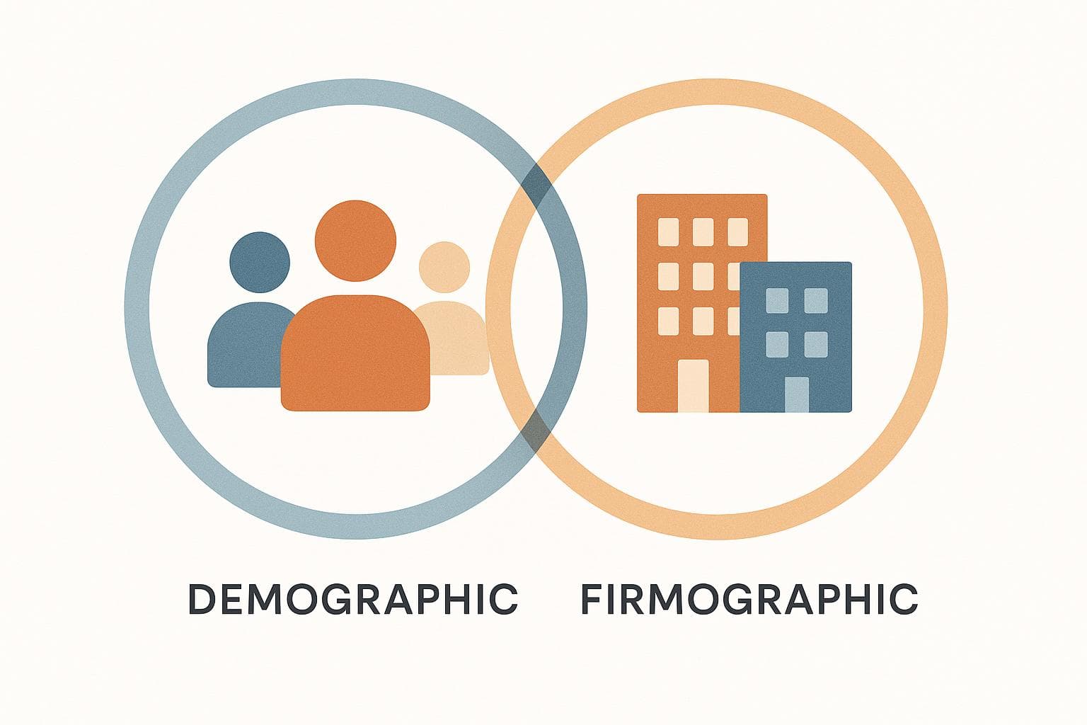 Puntuación demográfica versus firmográfica: diferencias clave