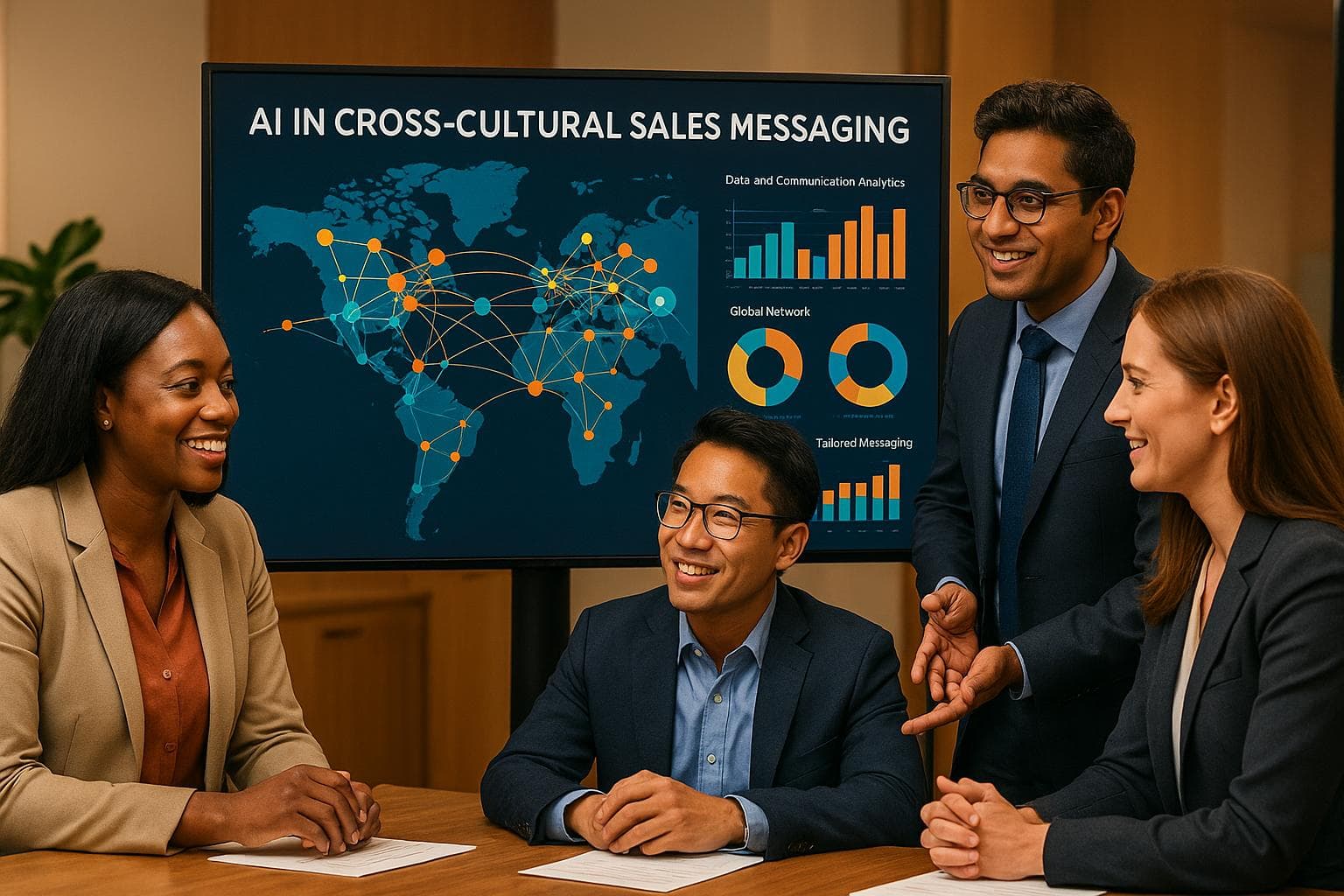 AI en Mensajería de ventas intercultural