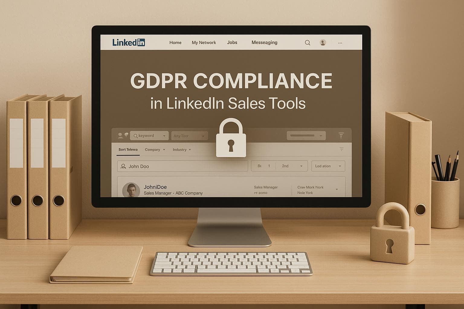Cumplimiento del RGPD en LinkedIn herramientas de ventas