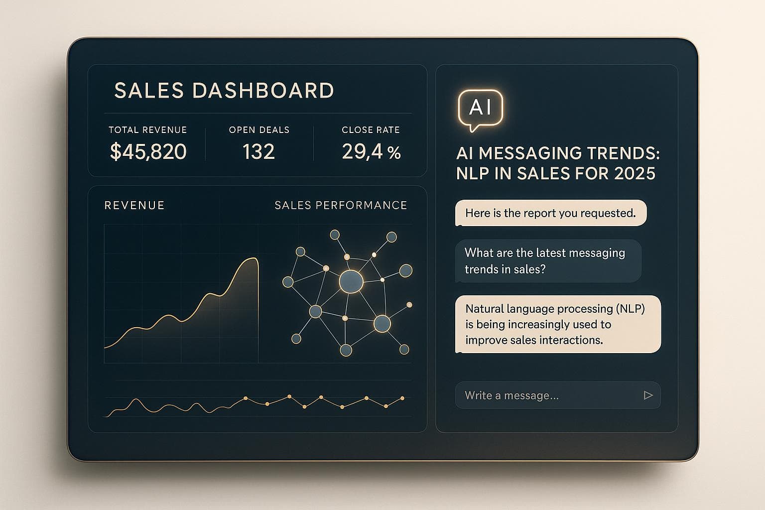 AI Tendencias de mensajería: PNL en ventas para 2025