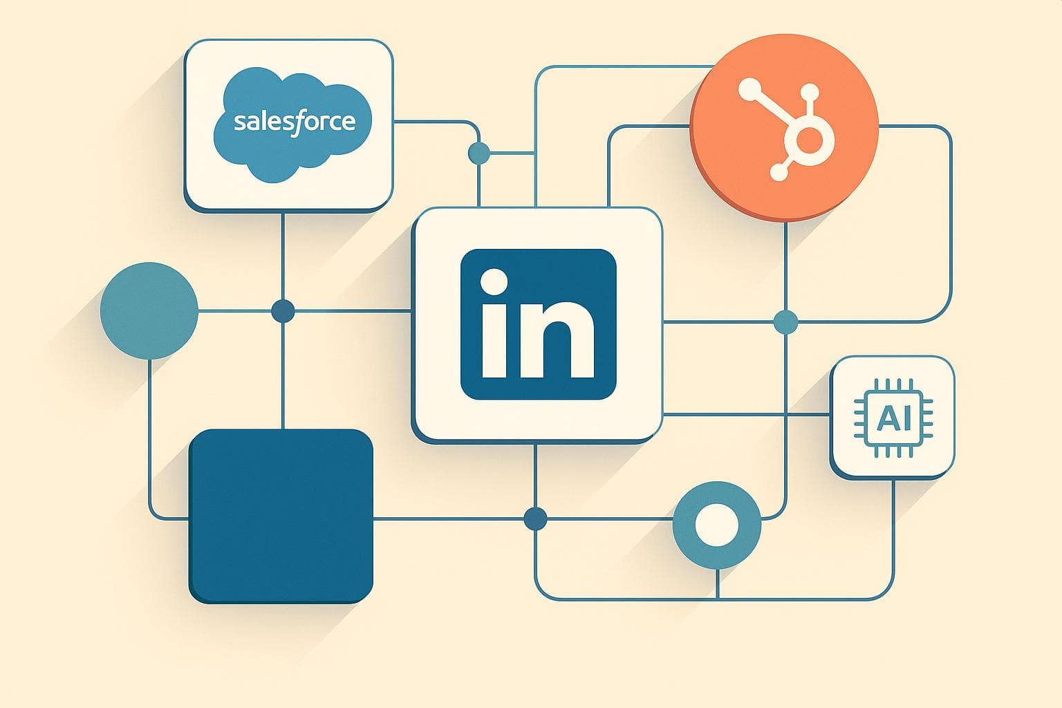 LinkedIn Integración de CRM para un alcance escalable