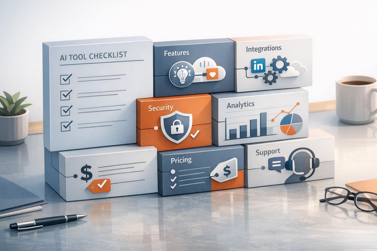Lista de verificación para evaluar las herramientas LinkedIn AI