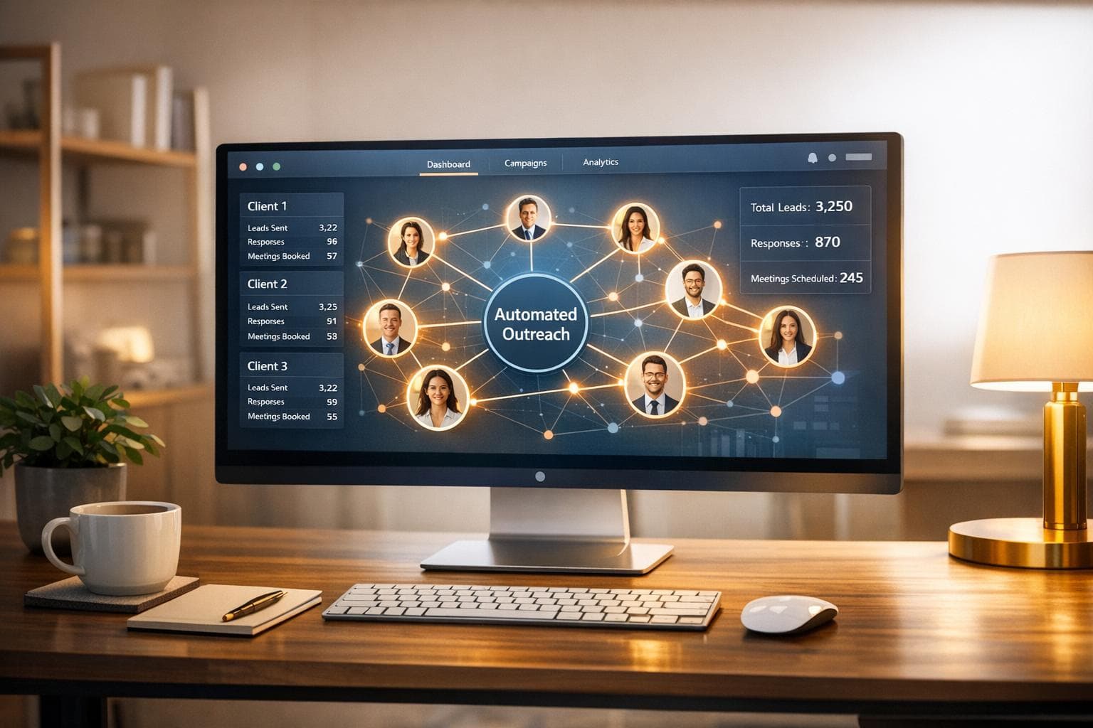 Cómo automatizar el alcance de LinkedIn para más de 10 clientes sin mover un dedo